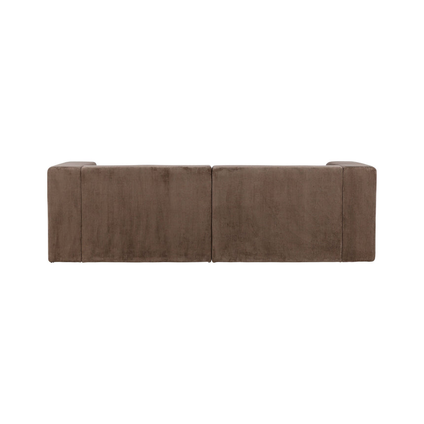 Lumi 3-Sitzer Sofa - Braunes Leinen - ZEN ZONE Furniture