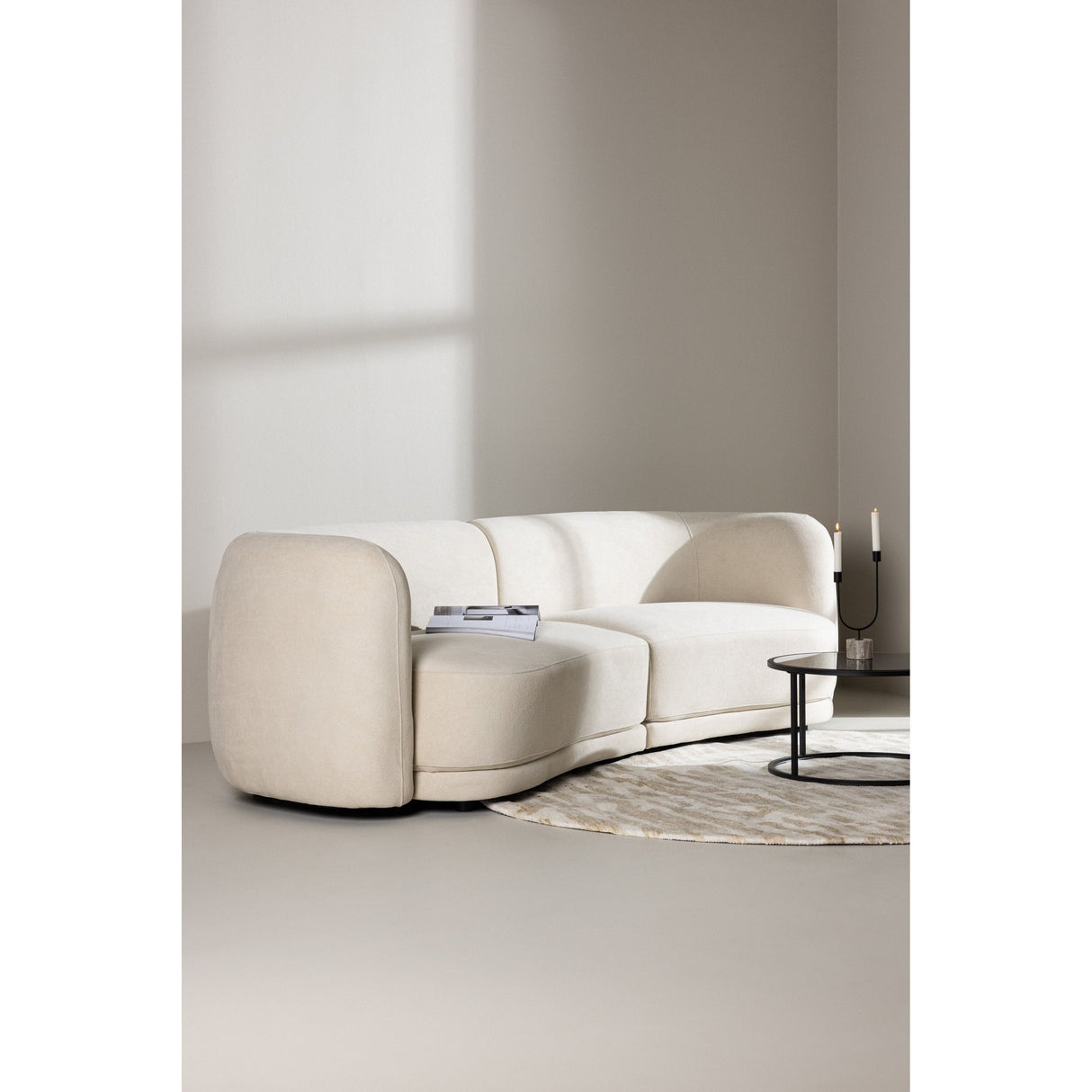 Cielo 3-Sitzer Sofa - Beige - ZEN ZONE Furniture