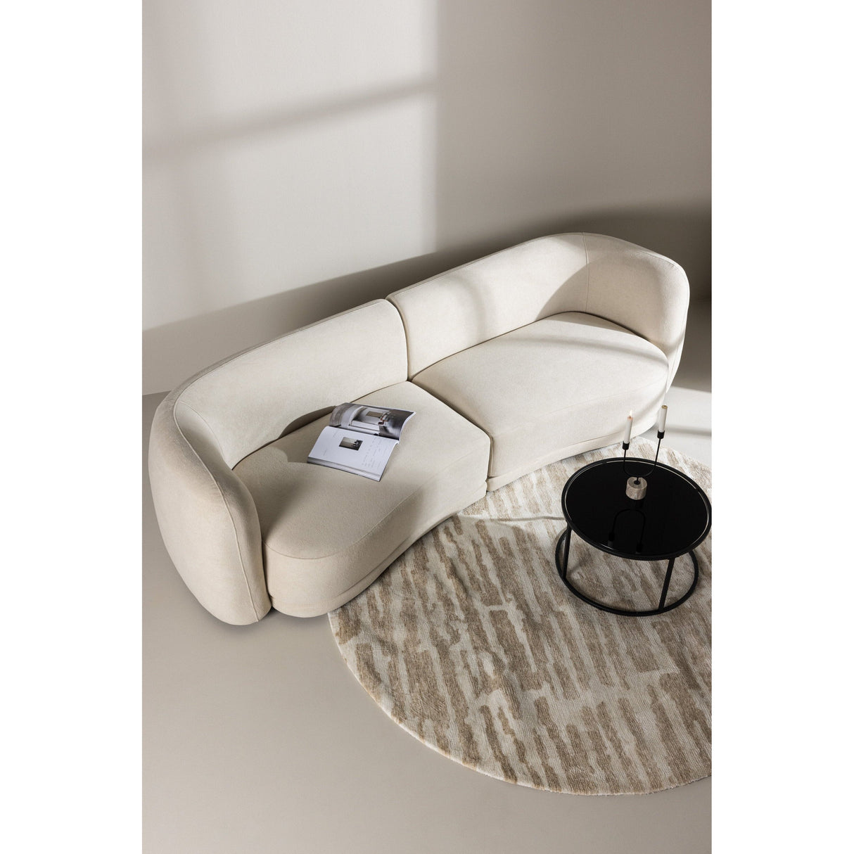 Cielo 3-Sitzer Sofa - Beige - ZEN ZONE Furniture