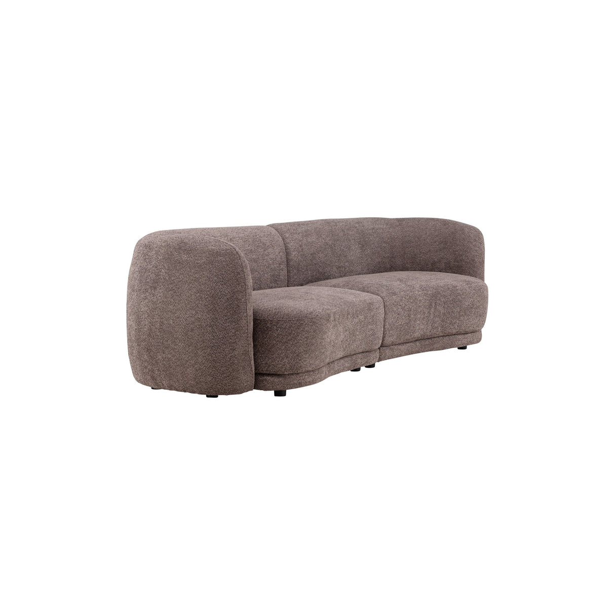 Cielo 3-Sitzer Sofa - Brauner Bouclé - ZEN ZONE Furniture