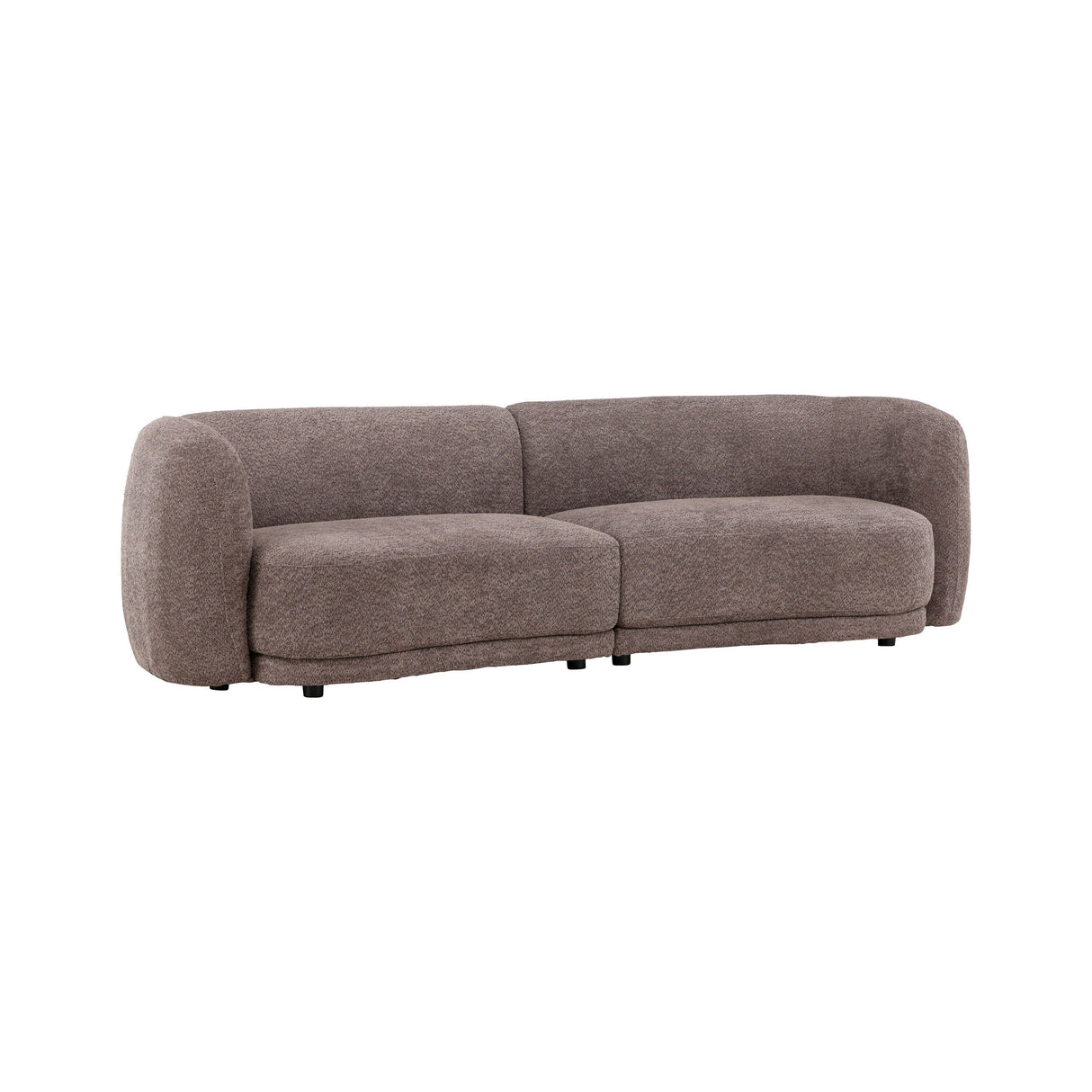 Cielo 3-Sitzer Sofa - Brauner Bouclé - ZEN ZONE Furniture