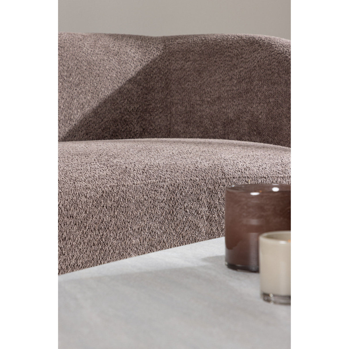 Cielo 3-Sitzer Sofa - Brauner Bouclé - ZEN ZONE Furniture