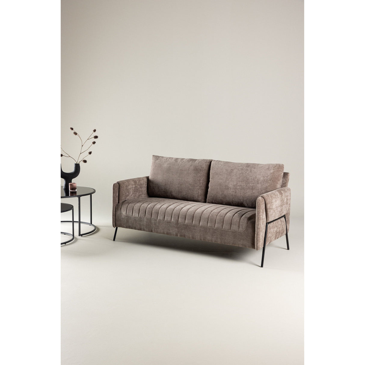 Indigo 2-Sitzer Sofa - Beige - ZEN ZONE Furniture