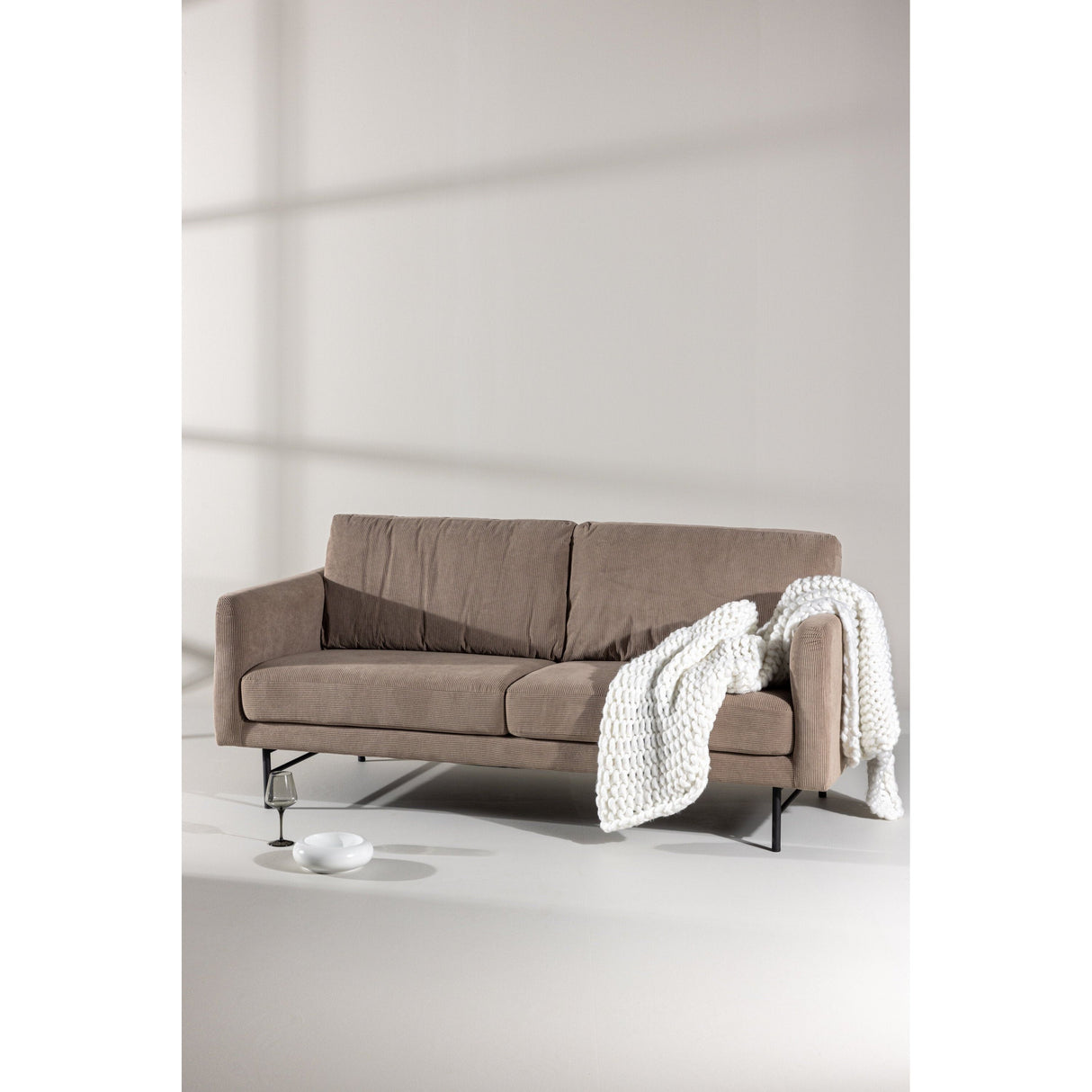 Sky 3-Sitzer Sofa - Braun - ZEN ZONE Furniture