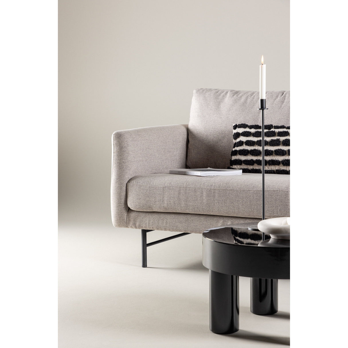 Sky 3-Sitzer Sofa - Braun Melange - ZEN ZONE Furniture