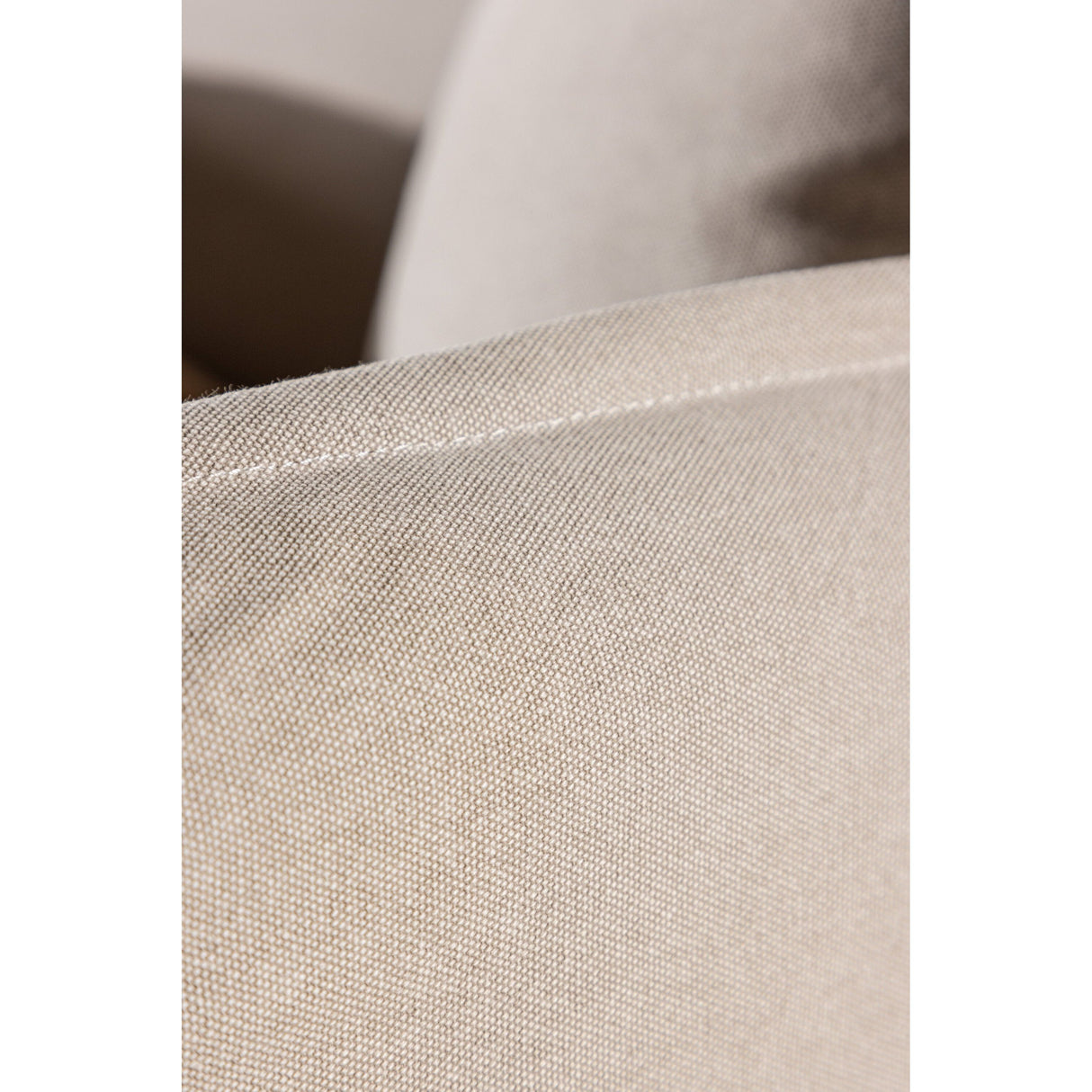 Nova 3-Sitzer Sofa - Braunes Leinen - ZEN ZONE Furniture