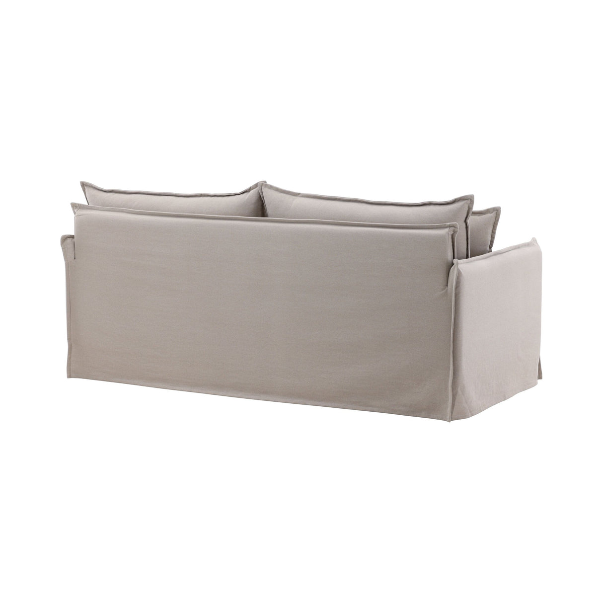 Nova 3-Sitzer Sofa - Braunes Leinen - ZEN ZONE Furniture