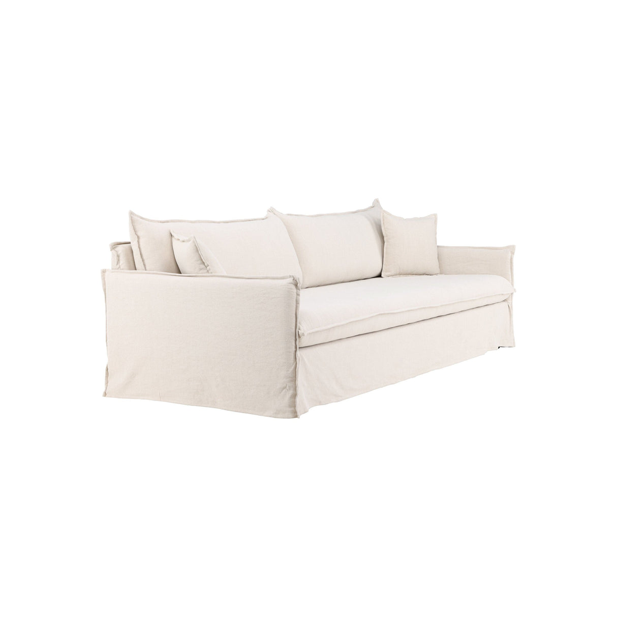 Nova 4-Sitzer Sofa - Beige Leinen - ZEN ZONE Furniture