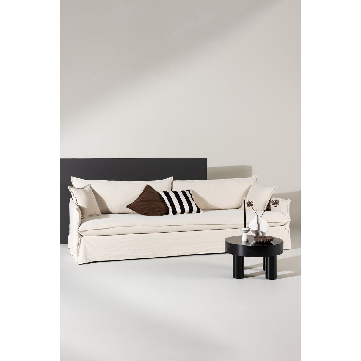 Nova 4-Sitzer Sofa - Beige Leinen - ZEN ZONE Furniture