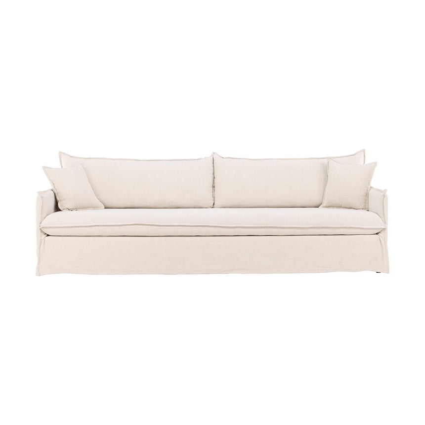 Nova 4-Sitzer Sofa - Beige Leinen - ZEN ZONE Furniture