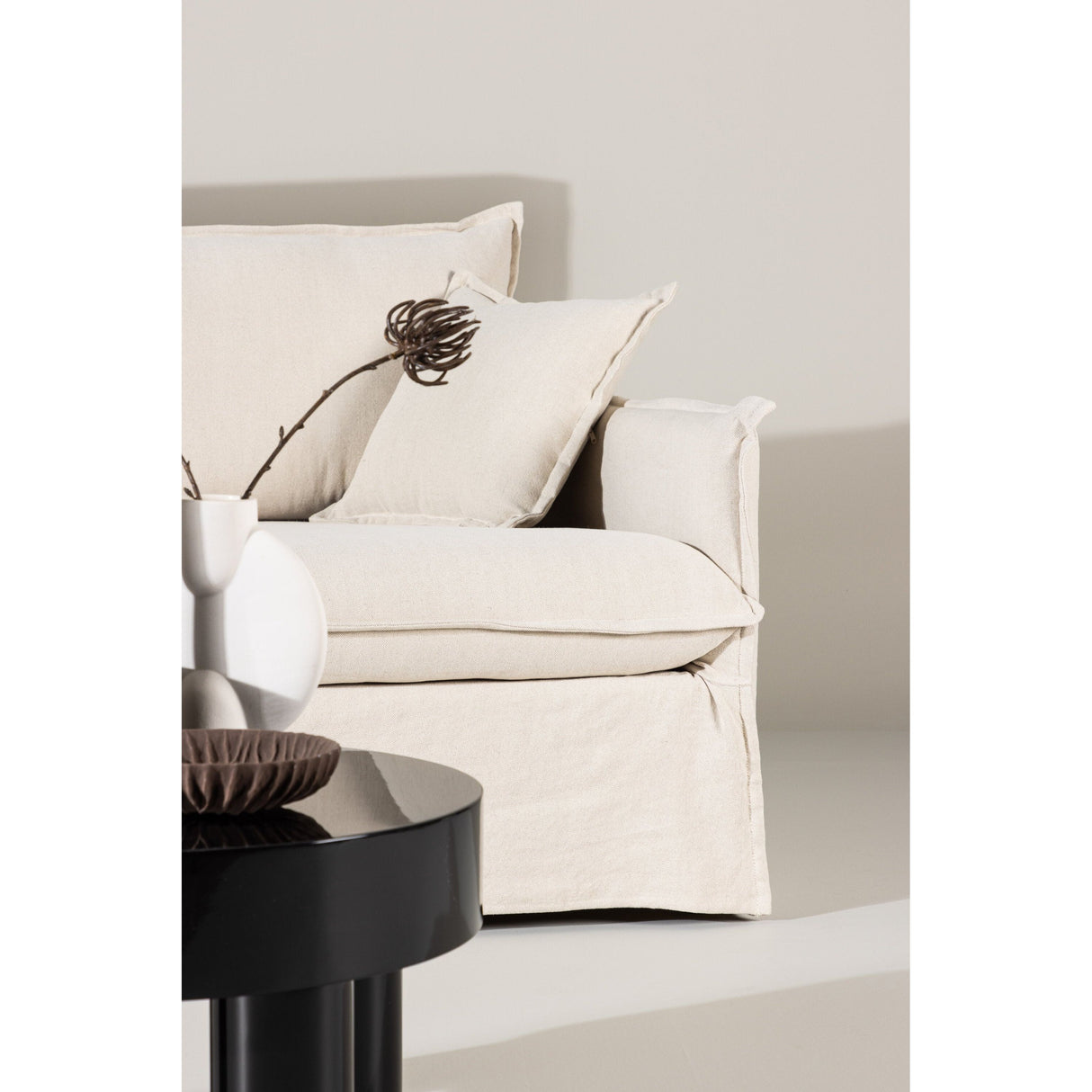 Nova 4-Sitzer Sofa - Beige Leinen - ZEN ZONE Furniture
