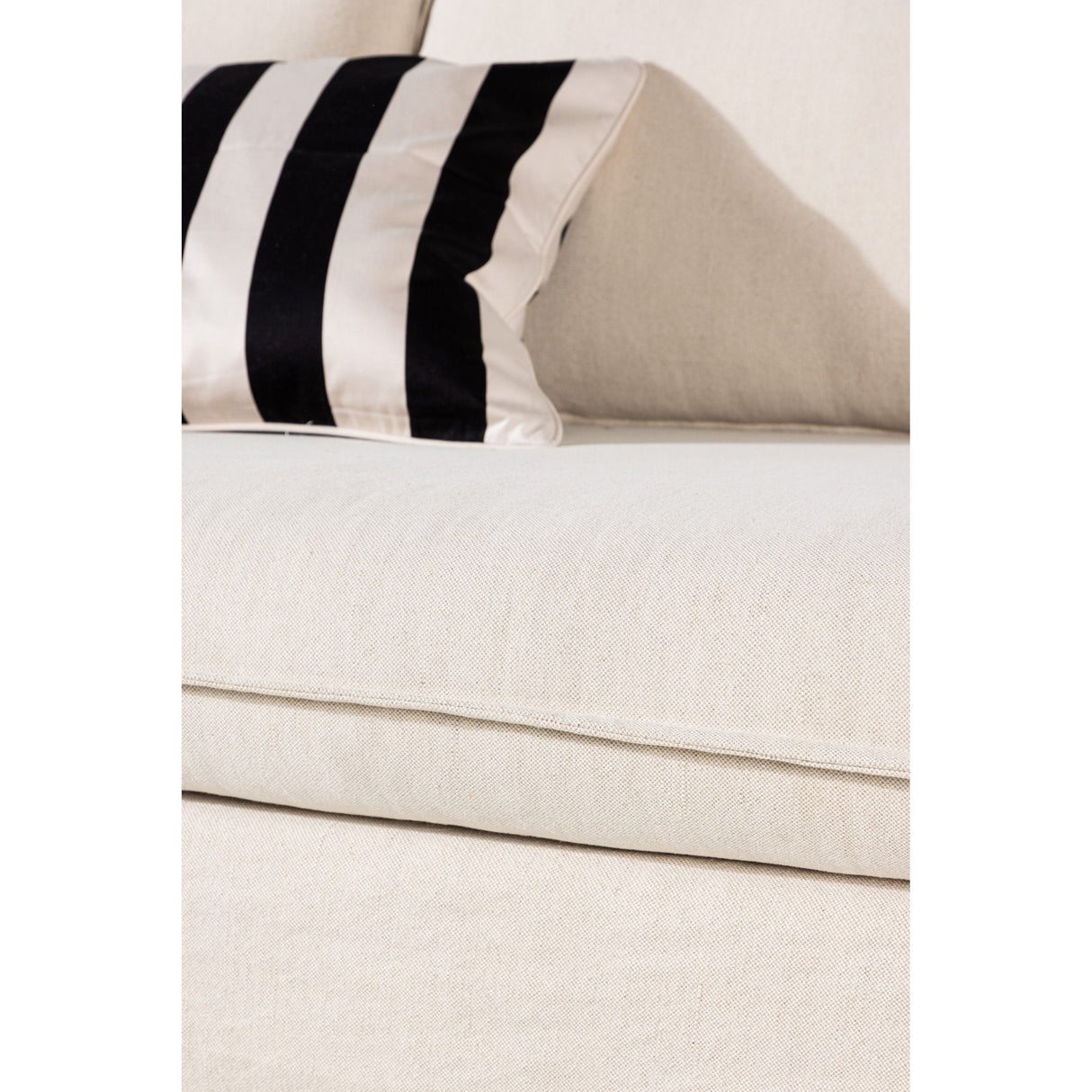 Nova 4-Sitzer Sofa - Beige Leinen - ZEN ZONE Furniture