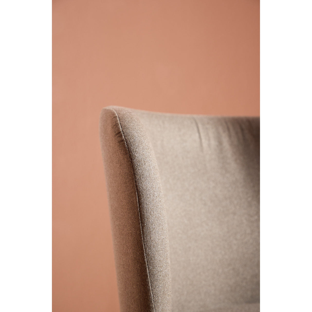 Edina Esszimmerstuhl 2er-Pack - Schwarz / Braunes Leinen - ZEN ZONE Furniture