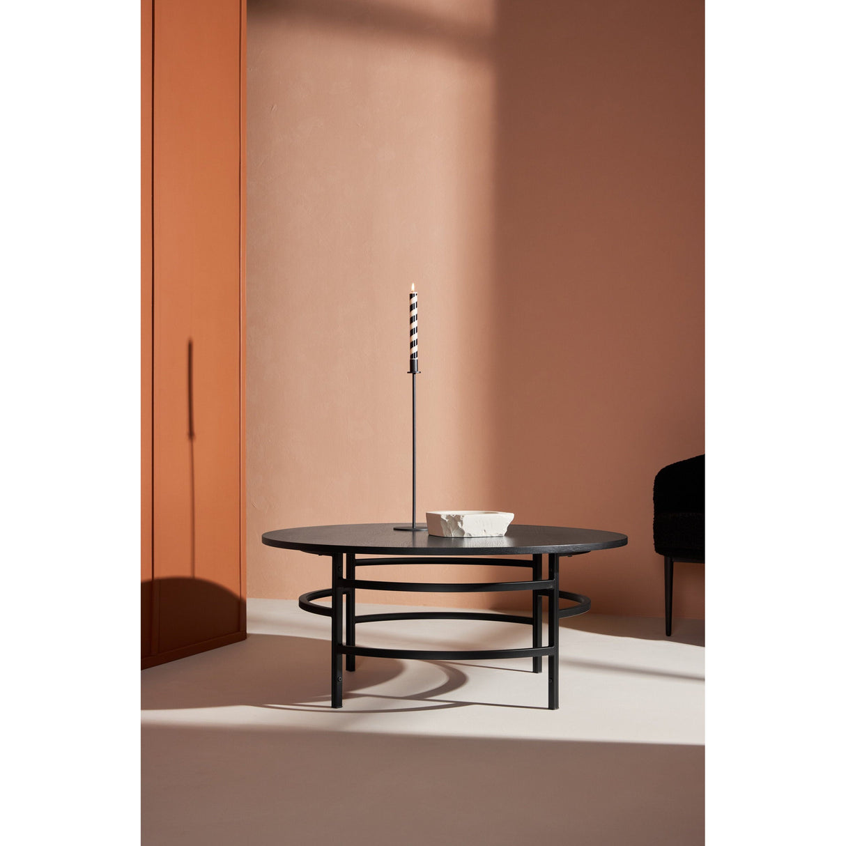 Kopenhagen Couchtisch - Schwarz 100 x 100 x 42,5 - ZEN ZONE Furniture