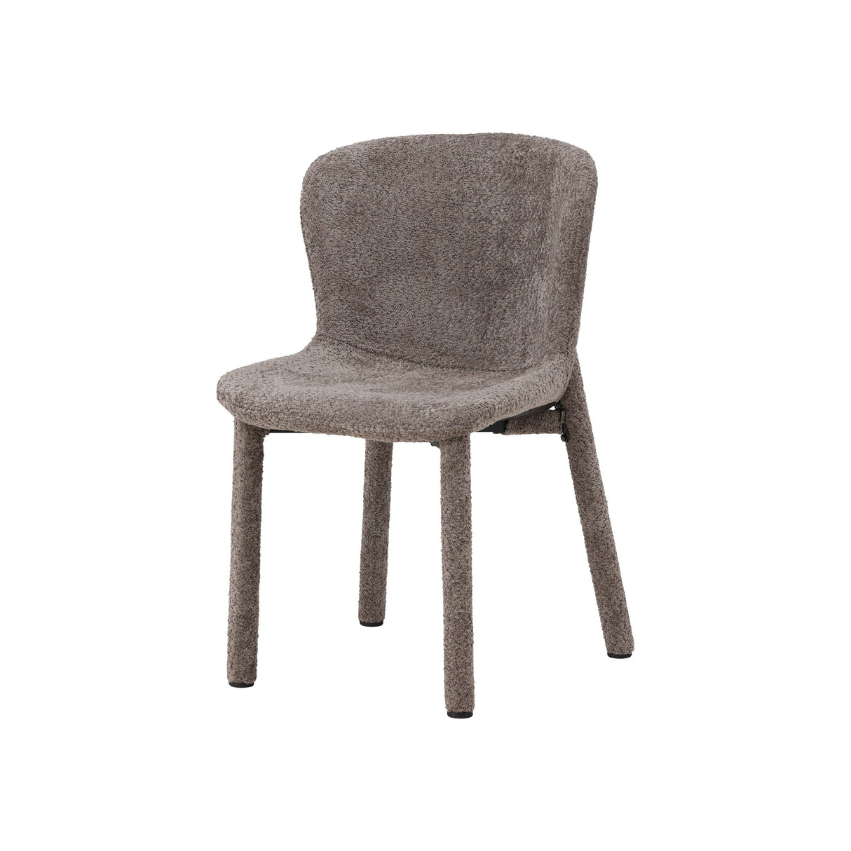 Astoria Esszimmerstuhl 2er-Pack - Braun Boucle - ZEN ZONE Furniture