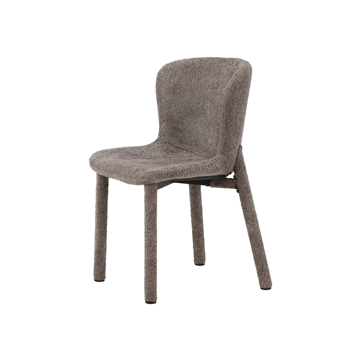 Astoria Esszimmerstuhl 2er-Pack - Braun Boucle - ZEN ZONE Furniture