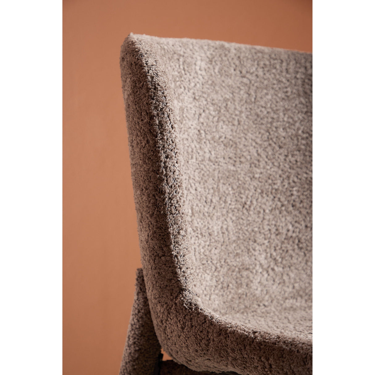 Astoria Esszimmerstuhl 2er-Pack - Braun Boucle - ZEN ZONE Furniture