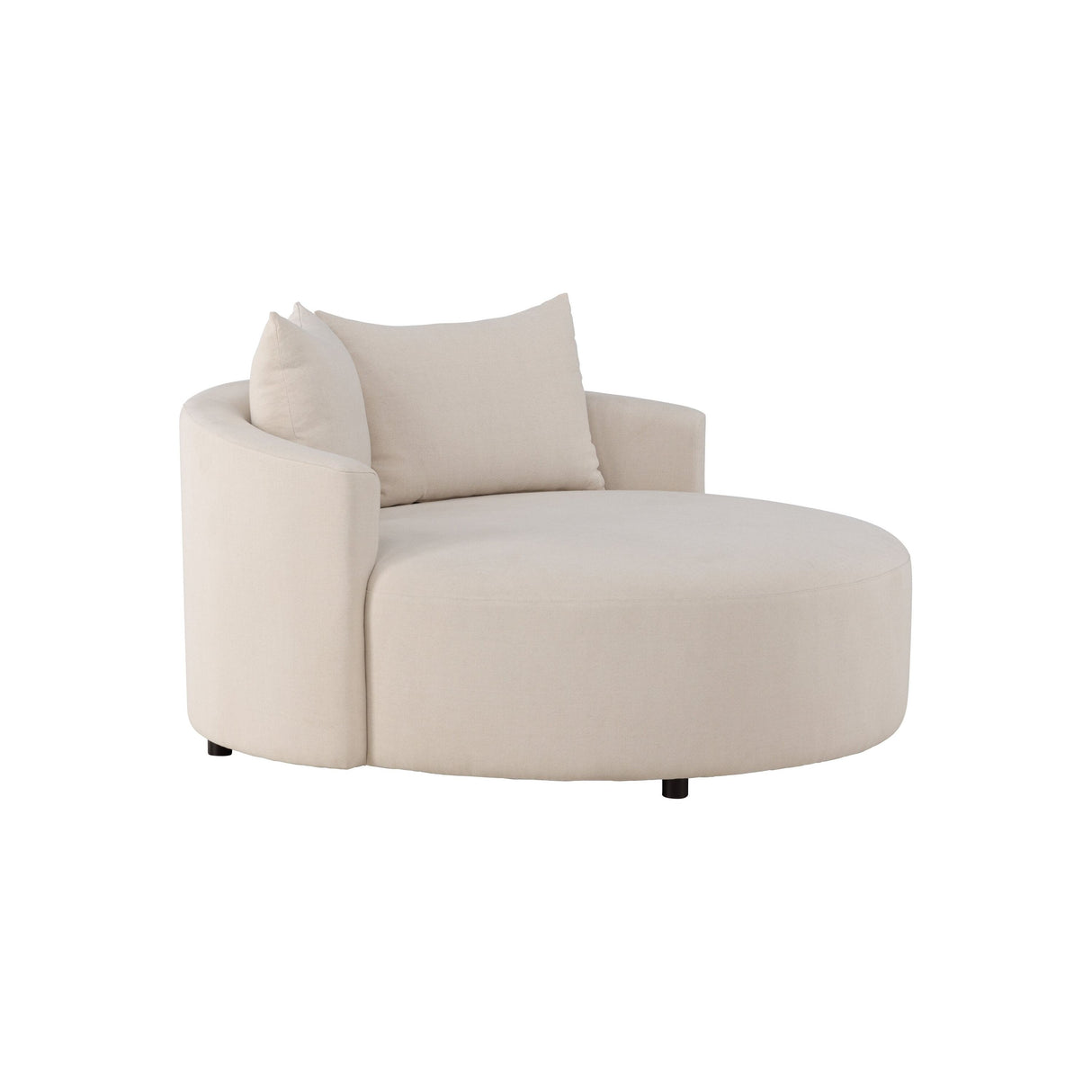 Kelso Sofa - Holz/ Beige Leinen 150 cm - ZEN ZONE Furniture