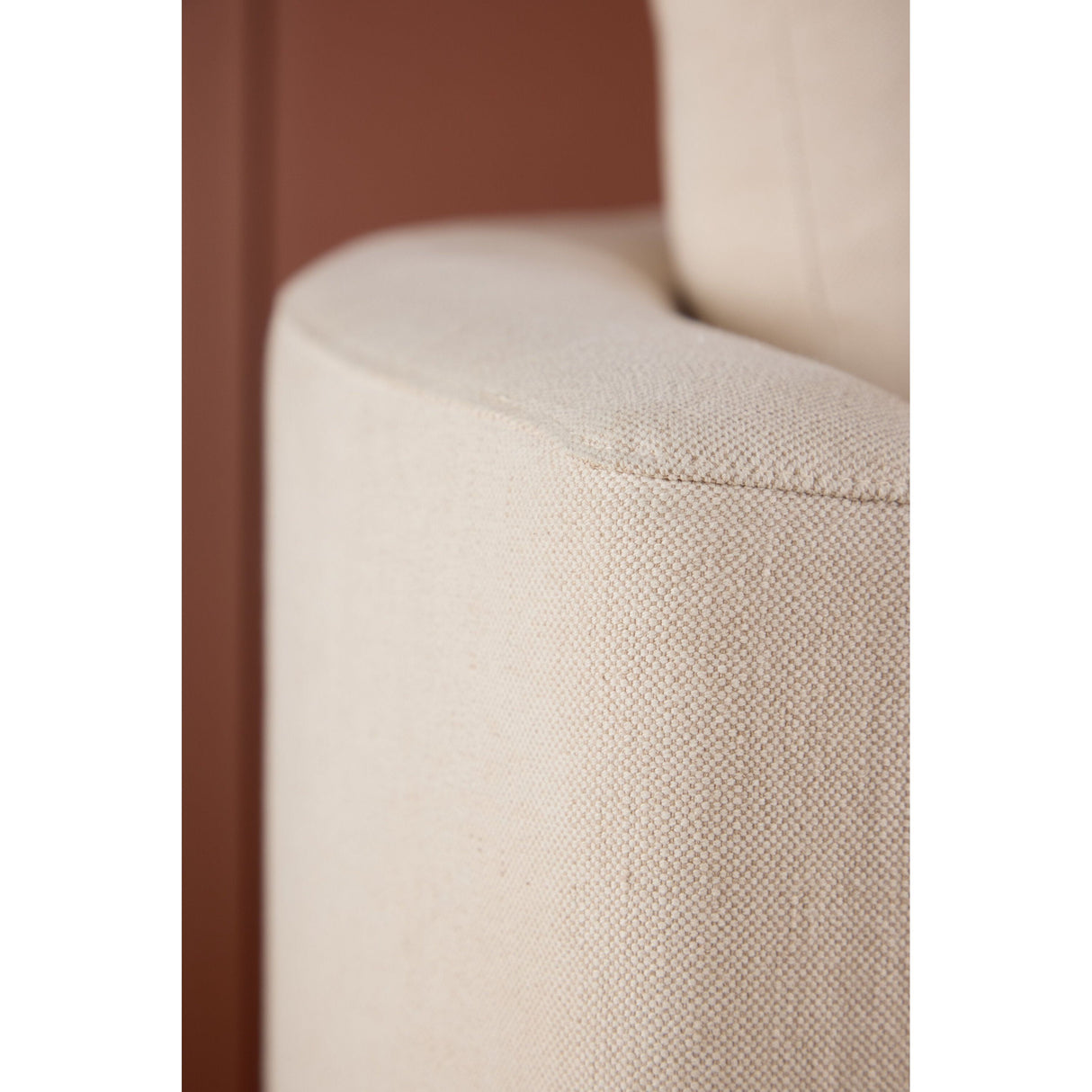 Kelso Sofa - Holz/ Beige Leinen 150 cm - ZEN ZONE Furniture