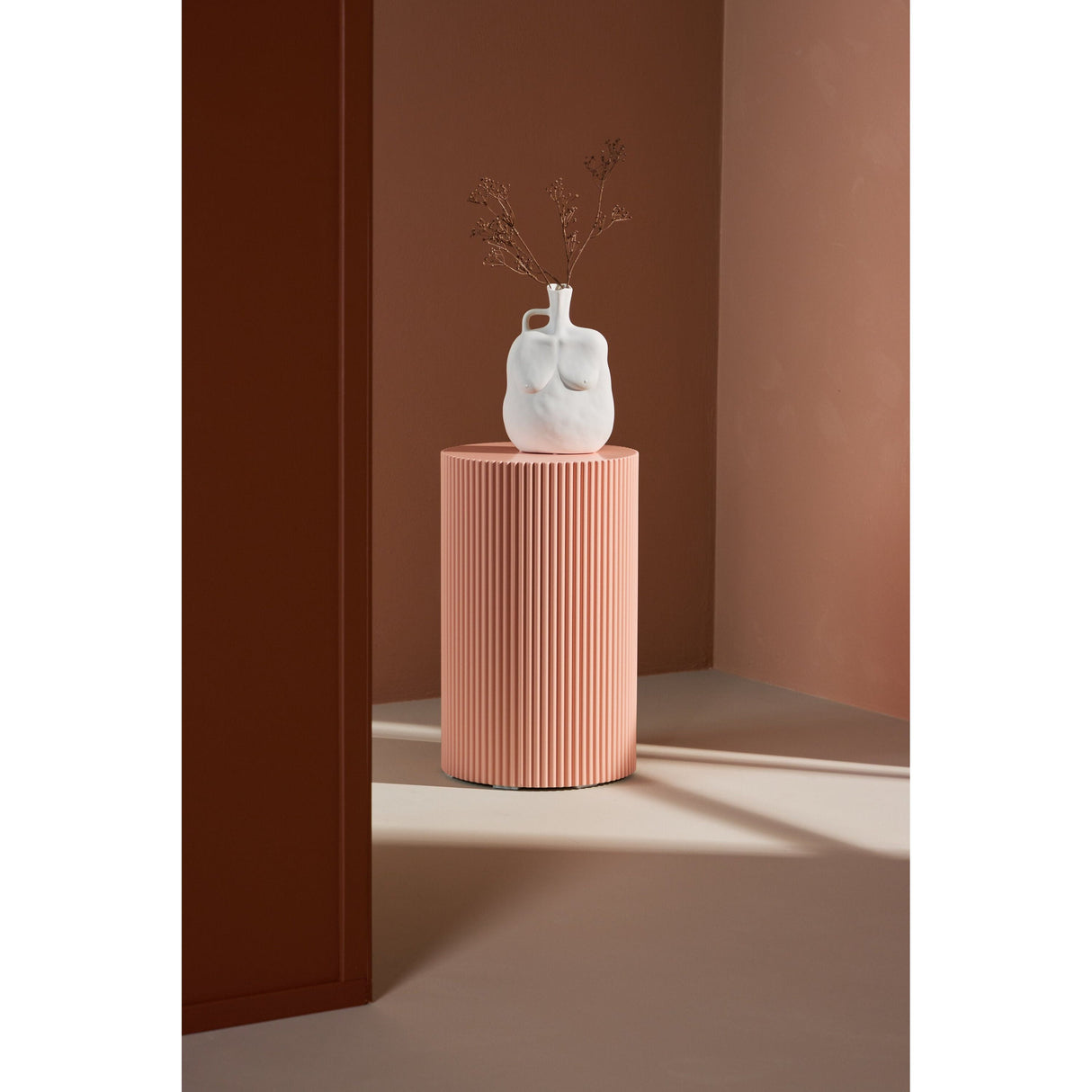 Lenox Beistelltisch - Pfirsich 30,5 x 30,5 x 50 cm - ZEN ZONE Furniture