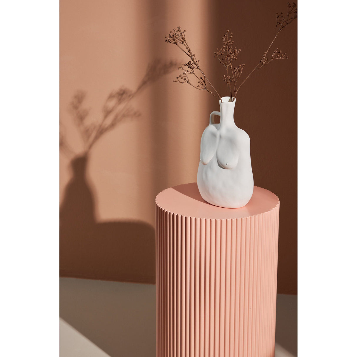 Lenox Beistelltisch - Pfirsich 30,5 x 30,5 x 50 cm - ZEN ZONE Furniture