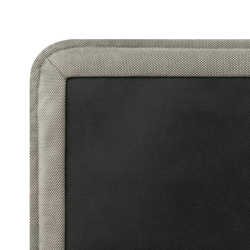 Sitzkissen - YUA - in Melange Gray für Stuhl, 39x34 cm - ZEN ZONE Furniture
