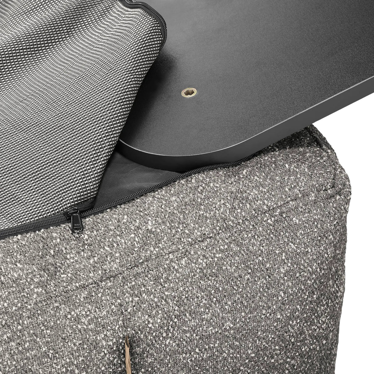 Outdoor Ecksitzer - GROW - Bouclé (exkl. Bodenplatte) - ZEN ZONE Furniture