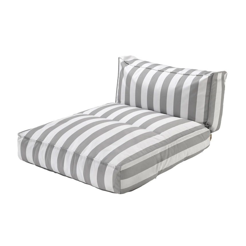 Outdoor-Bett - STAY - gestreift, 120x190 cm - ZEN ZONE Furniture