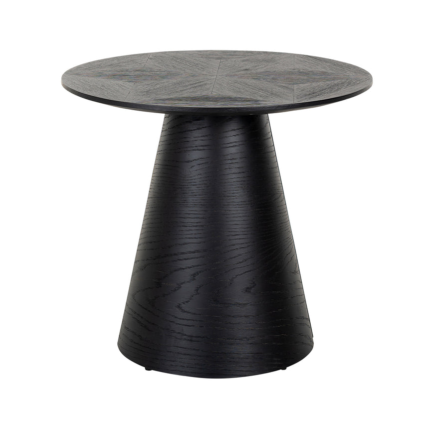 Ecktisch Blax 585Ø (Black) - ZEN ZONE
