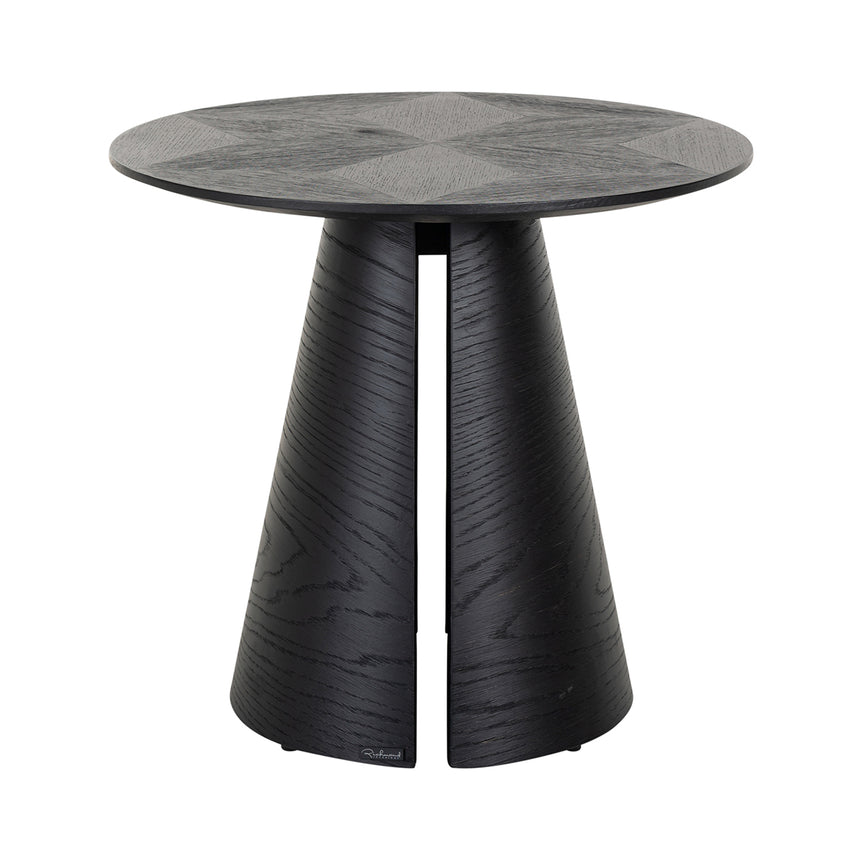 Ecktisch Blax 585Ø (Black) - ZEN ZONE
