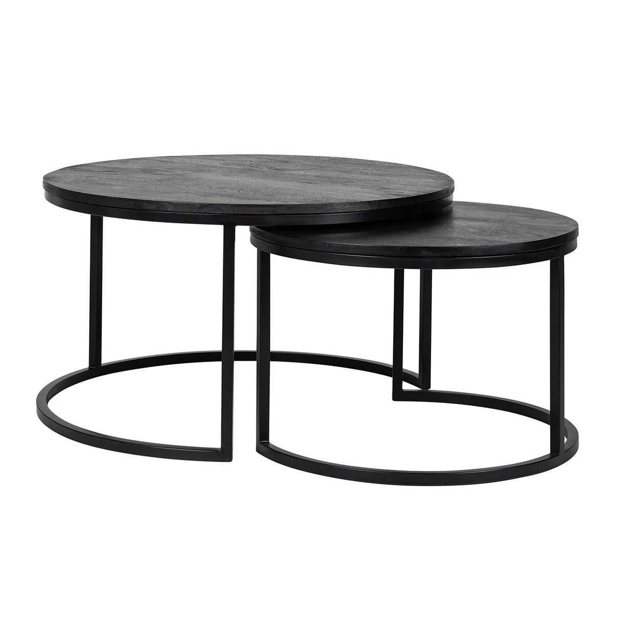 Couchtisch Catana set von 2 (Black) - ZEN ZONE