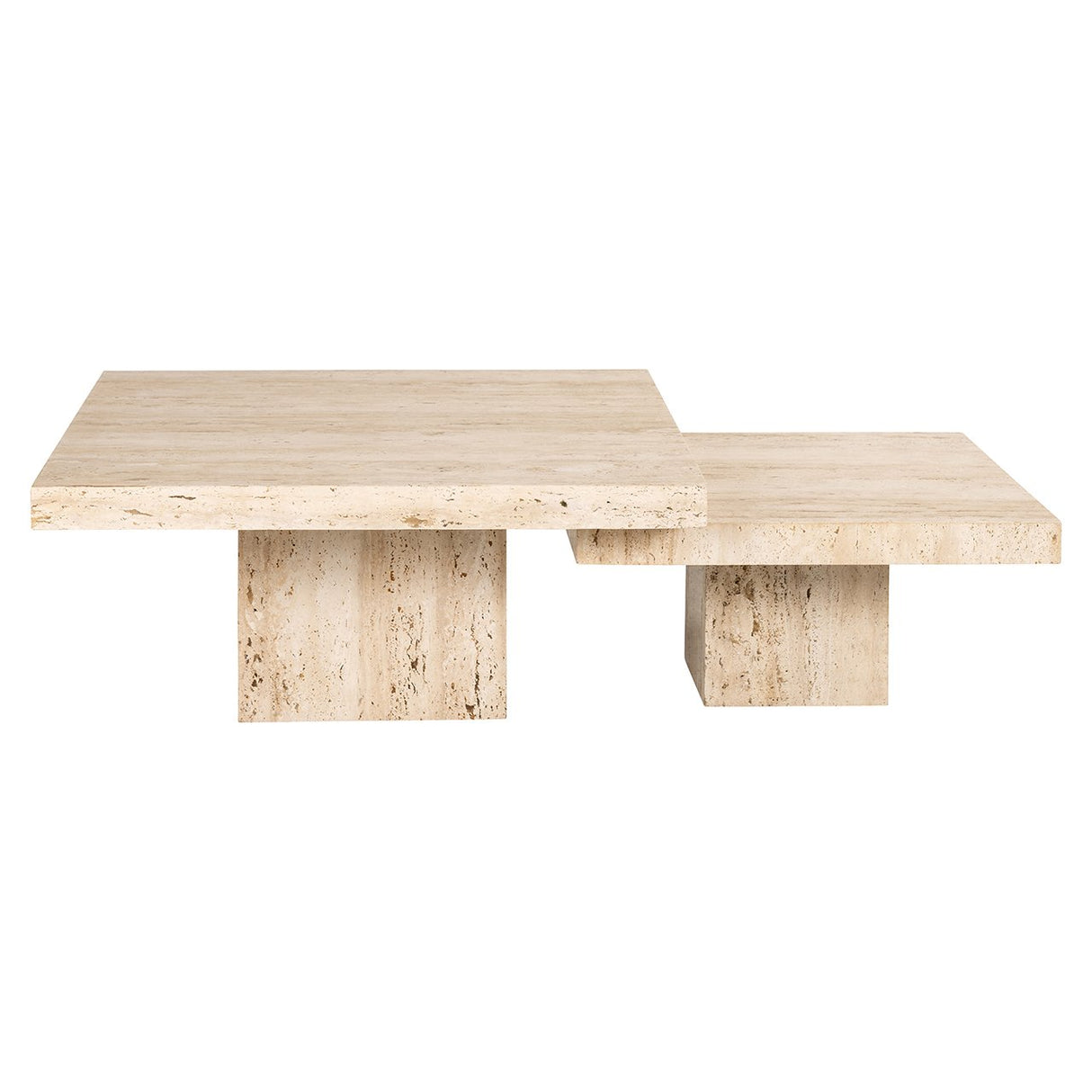La Cantera Couchtisch quadratische Set von 2 - ZEN ZONE
