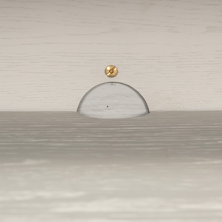 TV Kommode Whitebone brass 4-Türen 200 (Verona Grey) - ZEN ZONE Furniture
