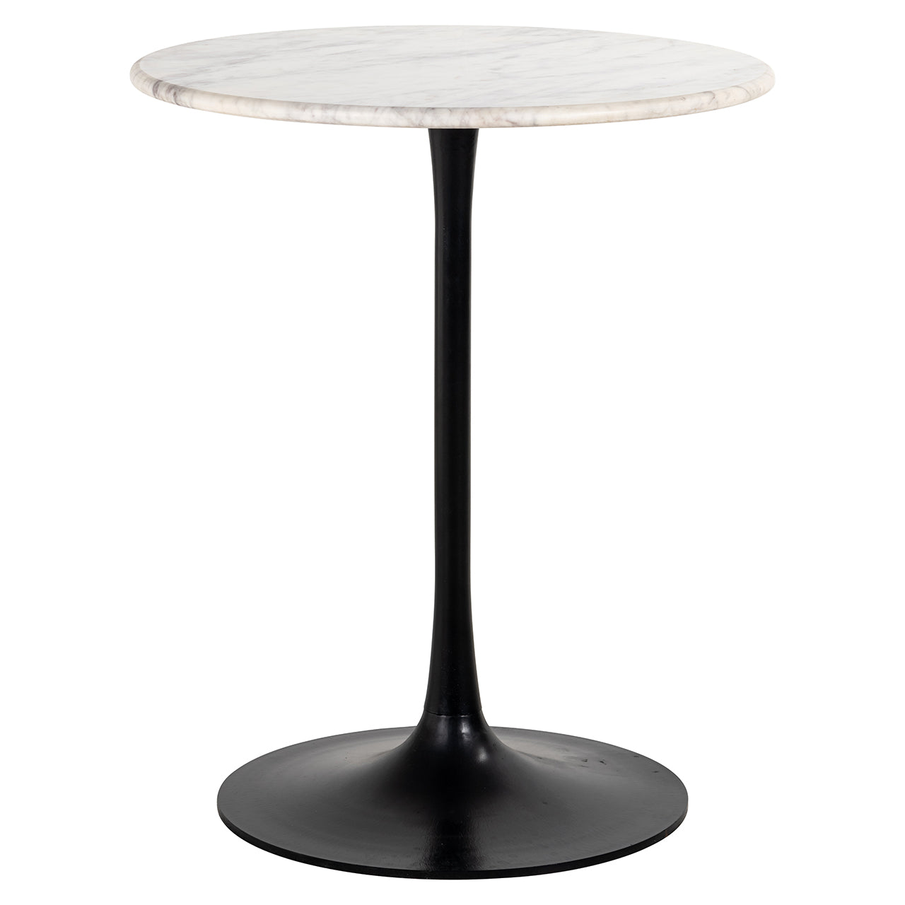 Bistrotisch Carlten weiß 65Ø (Black/white) - ZEN ZONE