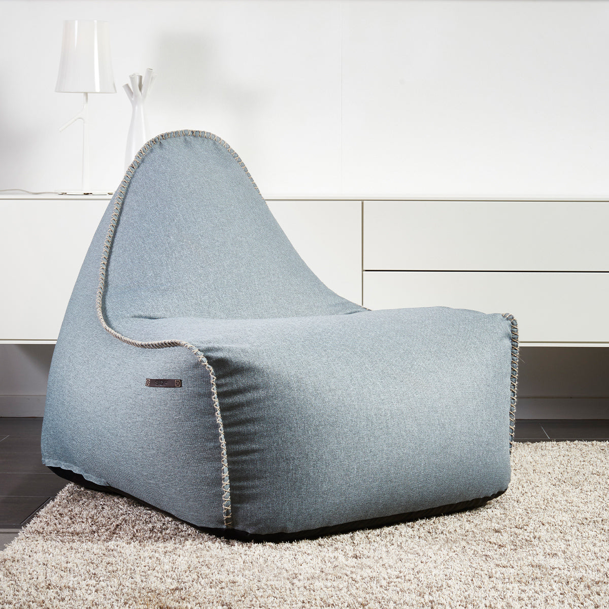 Medley Lounge Chair Dusty Blue - ZEN ZONE