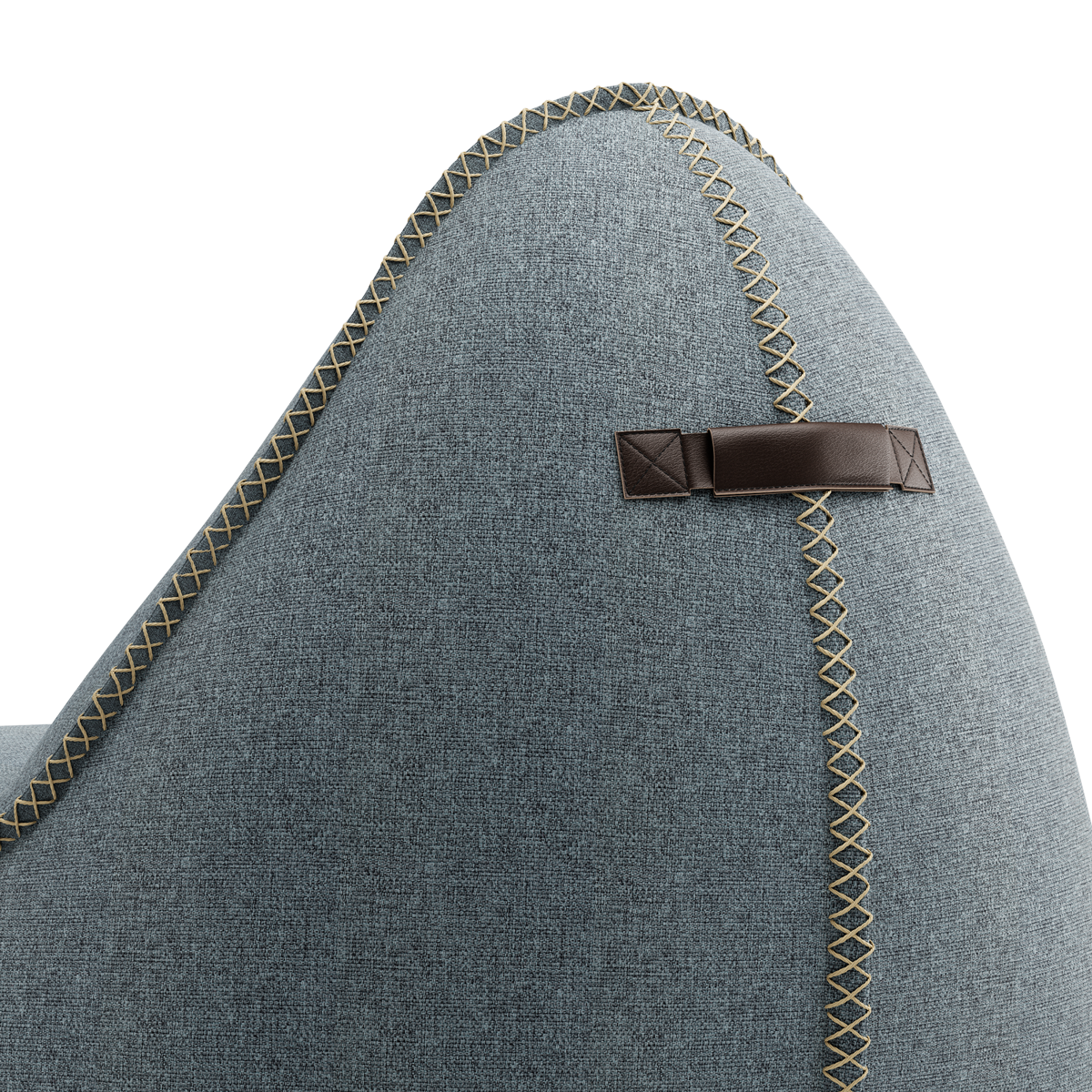 Medley Lounge Chair Dusty Blue - ZEN ZONE