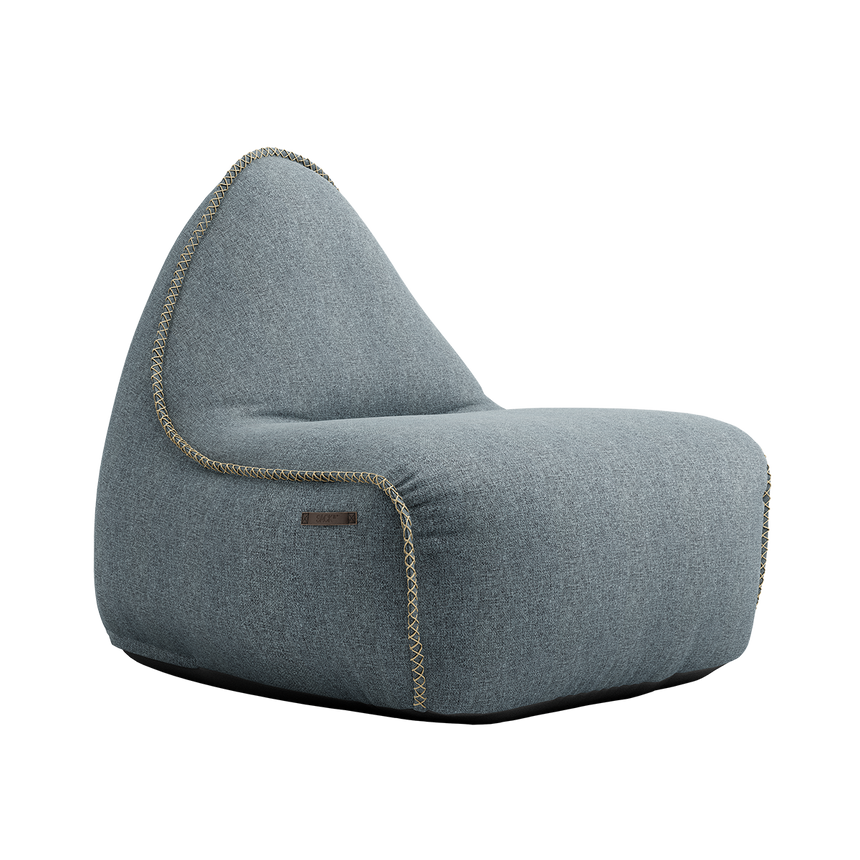 Medley Lounge Chair Dusty Blue - ZEN ZONE