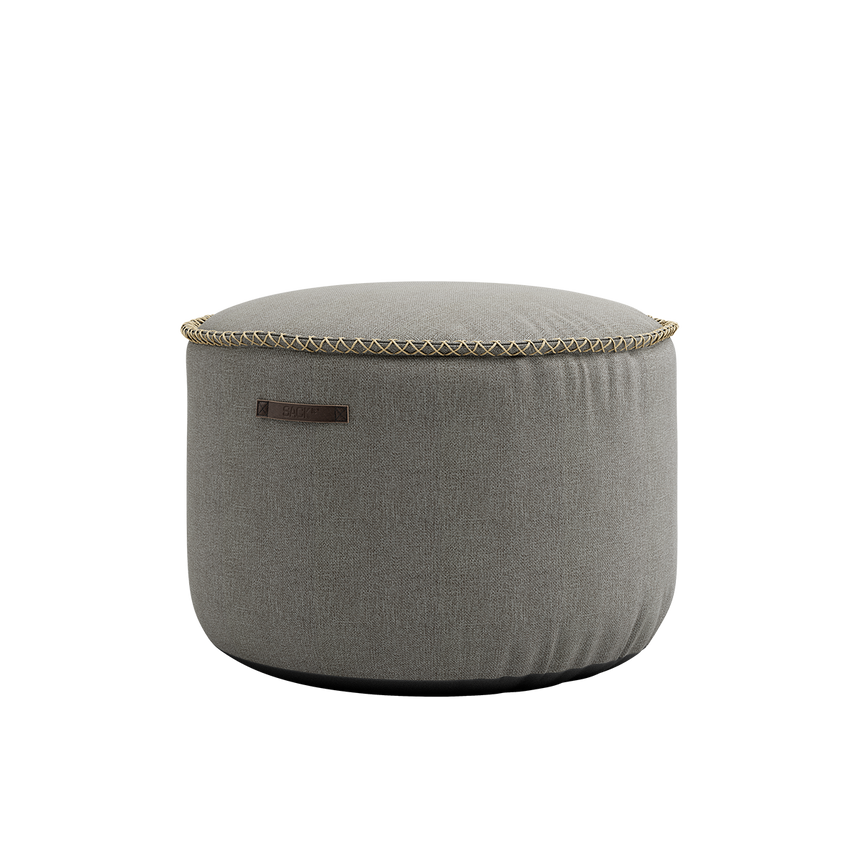 Medley Lounge Chair Grey + Pouf - ZEN ZONE