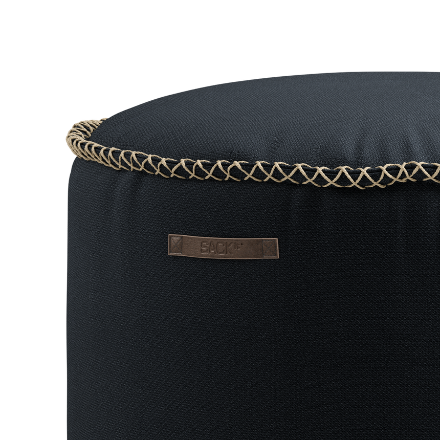 Cura Pouf Black - ZEN ZONE