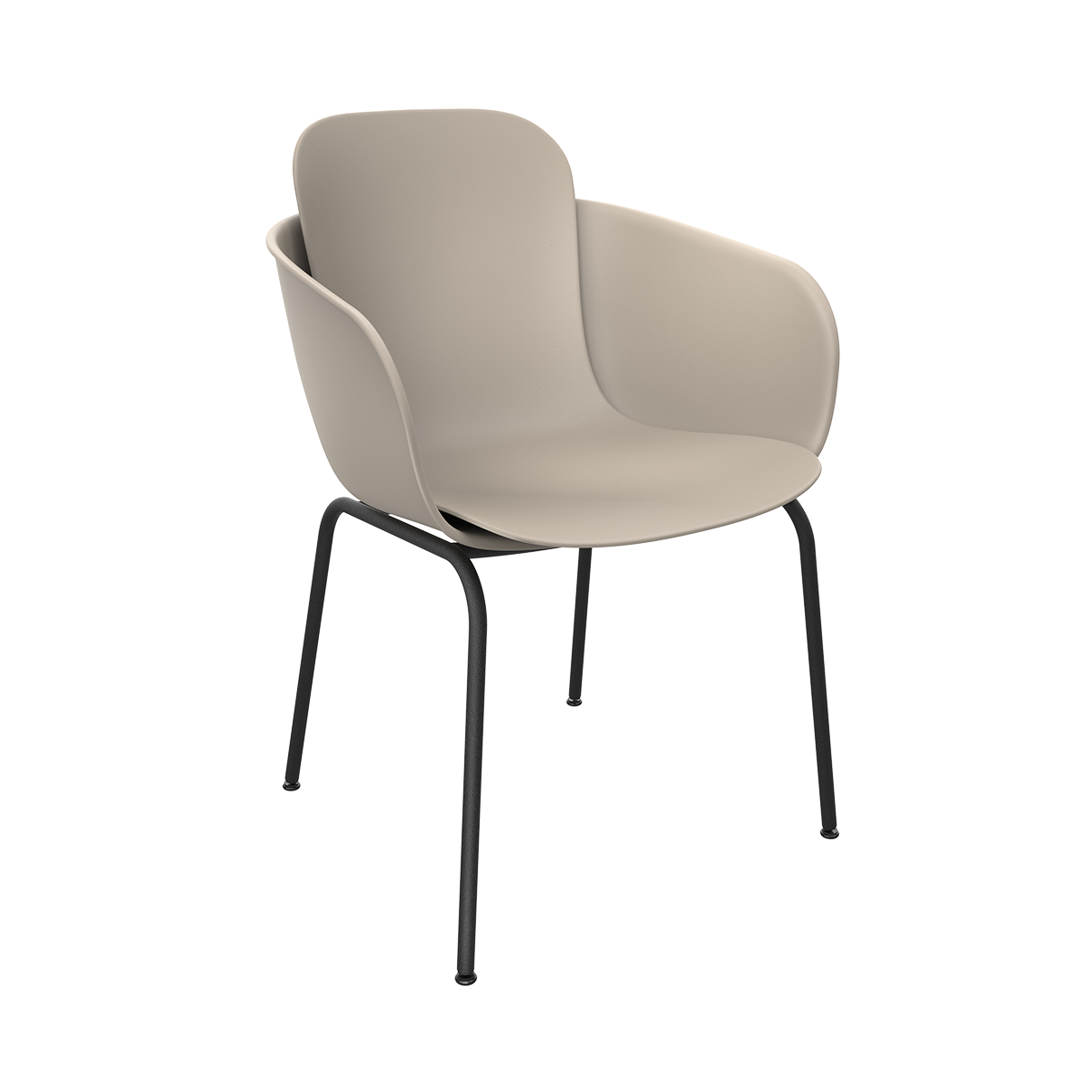 Patio Chair no. One S2 Taupe - ZEN ZONE