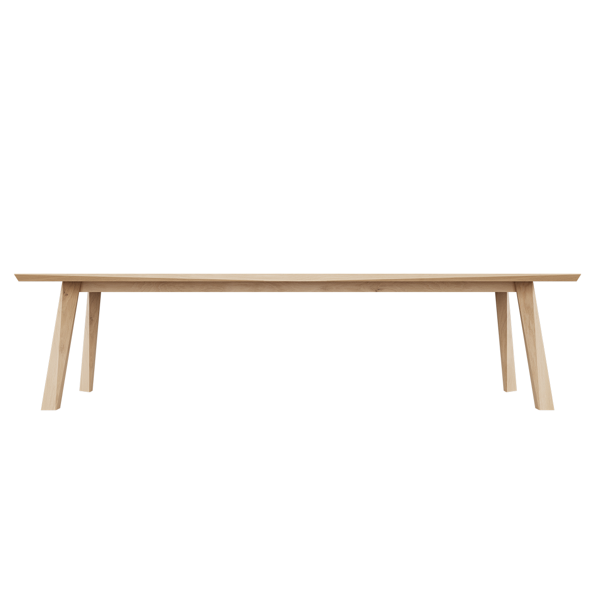 Edge Dining Table 300 x 100 Oak - ZEN ZONE