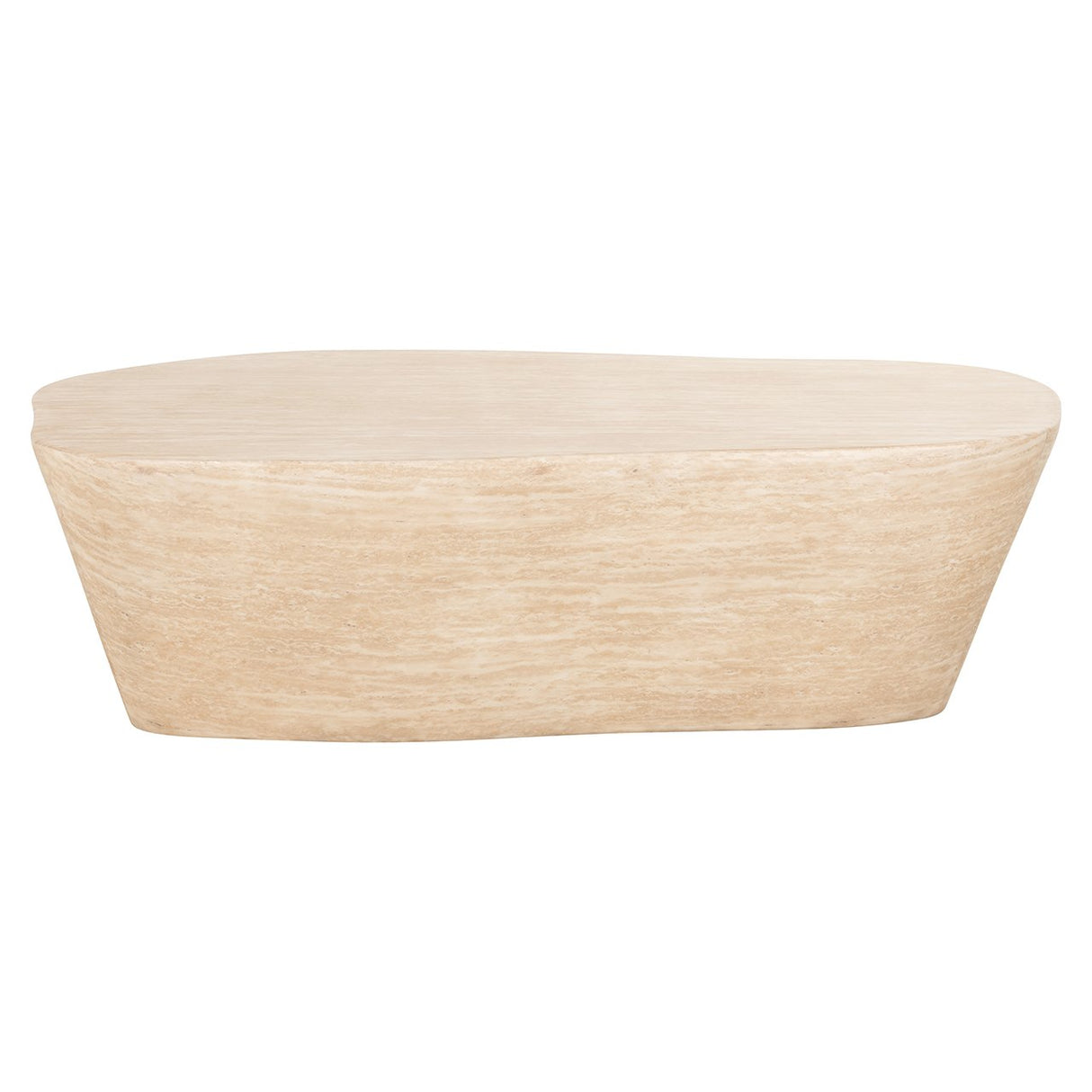 Couchtisch Fictus Travertin faux (Beige) - ZEN ZONE