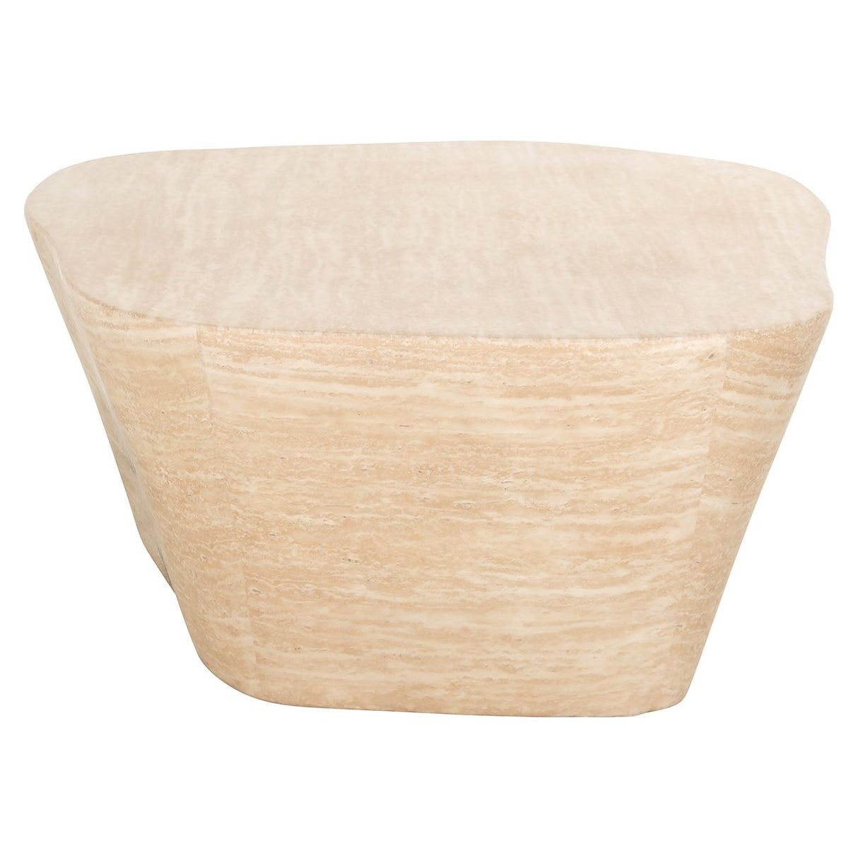 Couchtisch Fictus Travertin faux (Beige) - ZEN ZONE