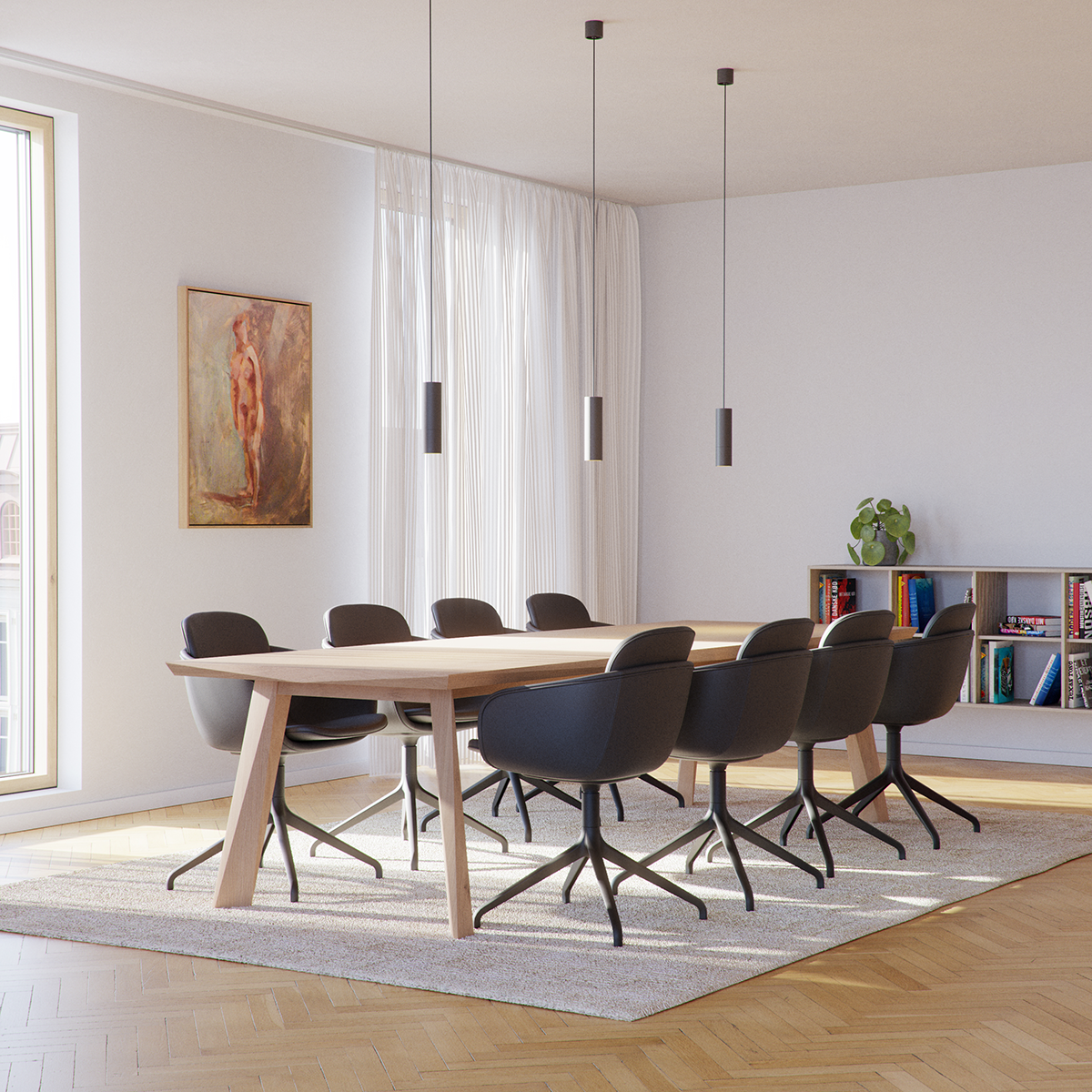 Chair no. One S2-S - Terra Black - ZEN ZONE