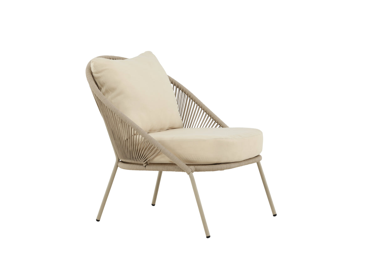 Lindos Lounge Chair 2er-Pack Beige - ZEN ZONE Furniture