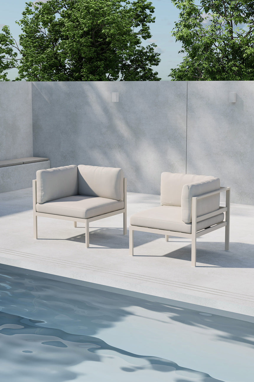 Copacabana Sofa Modul Ecke Beige / Beige - ZEN ZONE Furniture