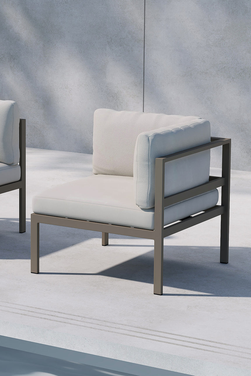 Copacabana Sofa Modul Ecke Braun / Beige - ZEN ZONE Furniture