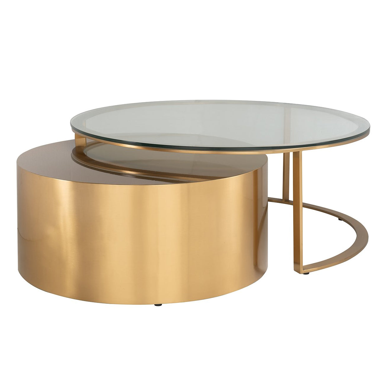 Couchtisch Orlan set of 2 (Gold) - ZEN ZONE