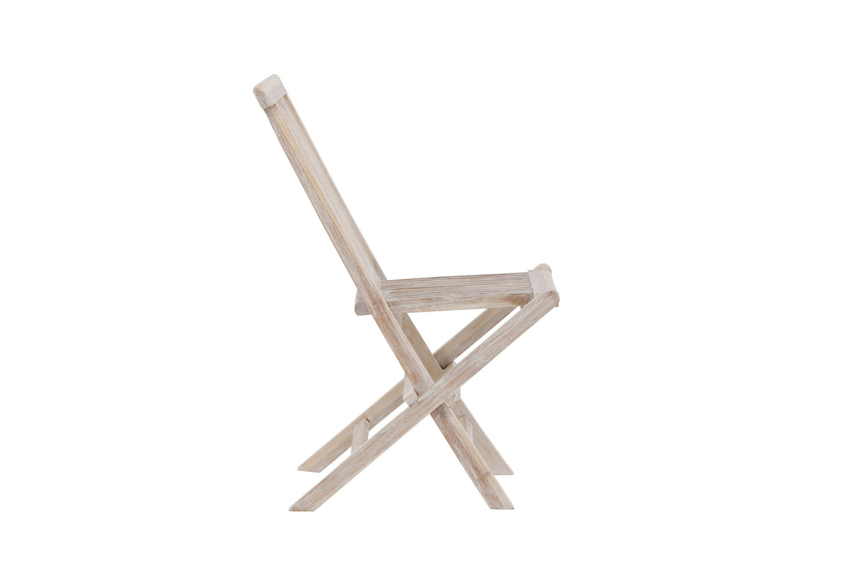 Kenya Gartenstuhl 2er-Pack Whitewash - ZEN ZONE Furniture