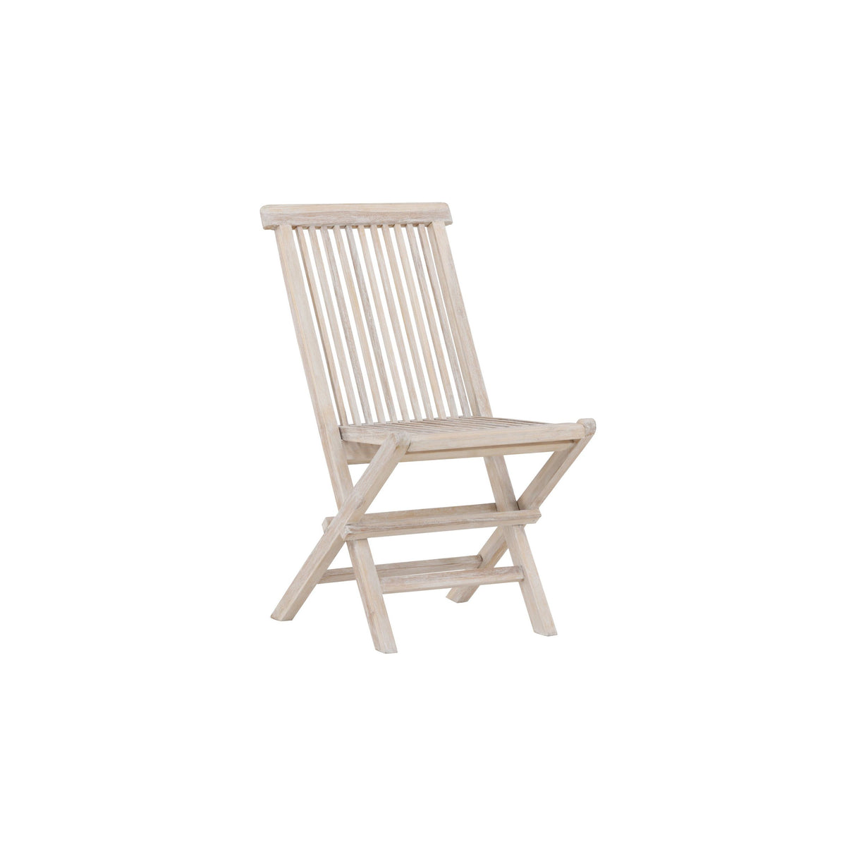 Kenya Gartenstuhl 2er-Pack Whitewash - ZEN ZONE Furniture